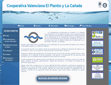 Tablet Screenshot of covaguas.com